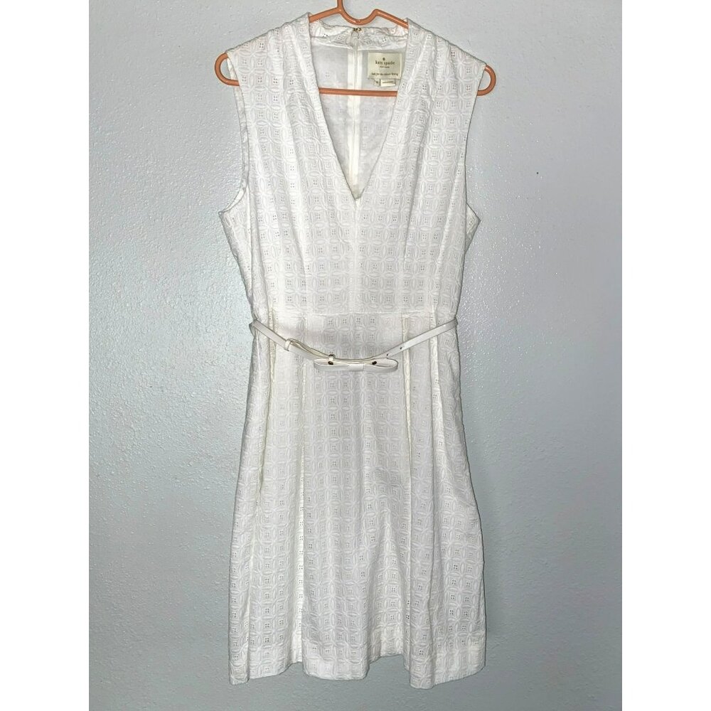 Kate Spade Look for the Silver Lining Eyelet Dress